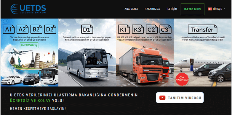 U-ETDS Online Başvuru Kayıt İşlemleri (U ETDS Rehberi)